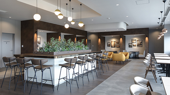 ３階カフェテリア