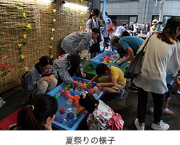 夏祭りの様子